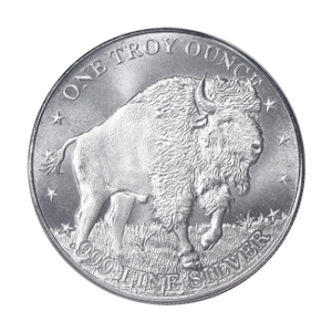 1 oz Silver Mason Mint Buffalo Round