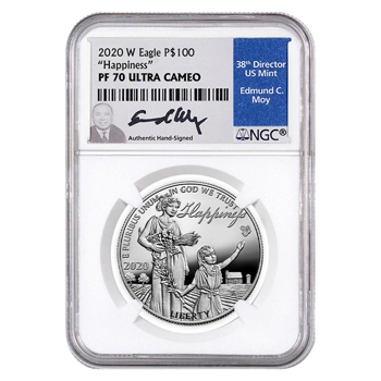 2020 Platinum American Eagle PF70 Coin