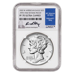 2022 Palladium American Eagle Reverse Proof 70 Coin