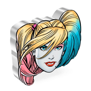 2022 Harley Quinn: Faces of Gotham 1 oz Silver Coin