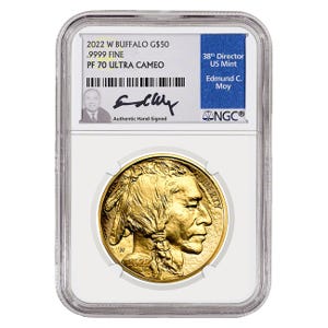 2022 Gold American Buffalo Proof 70 Coin