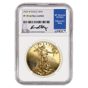 2022 $50 Gold American Eagle PF70 Coin