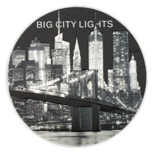2022 1 oz Big City Lights New York Silver Coin