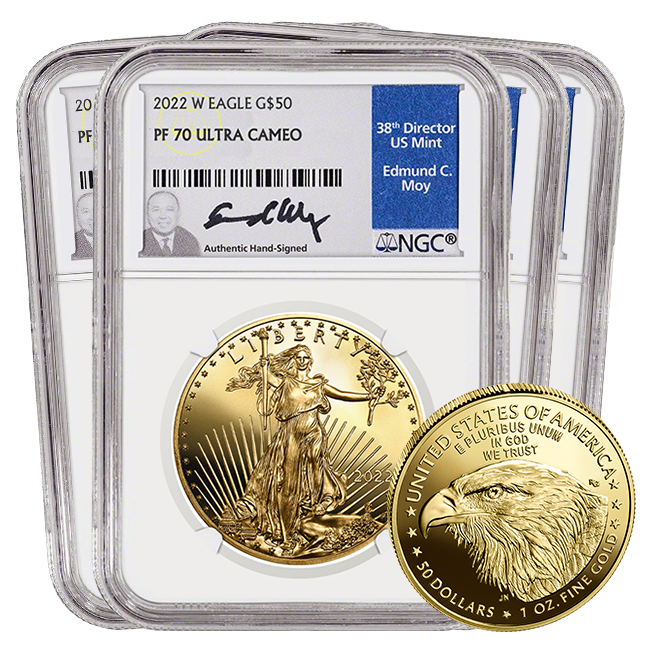 2022 Gold American Eagle Proof 70 Set