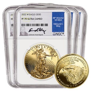 2022 Gold American Eagle Proof 70 Set