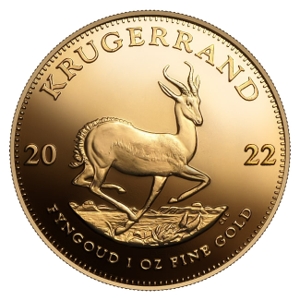 2022 1 oz Gold Krugerrand Proof coin