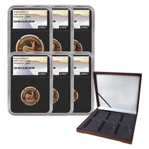 2022 Gold Krugerrand Prestige PF70 6 pc Set with box