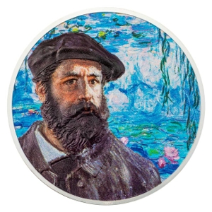 2023 2oz Silver Masters of Art Claude Monet Proof Coin