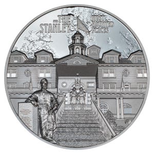 2023 2oz Silver Most Haunted Places The Stanley Black Proof Coin