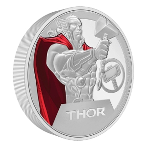 2023 3oz Silver Marvel Thor Proof Colored Coin 