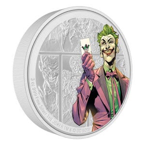 2023 3oz Silver DC Universe: The Joker Proof Coin
