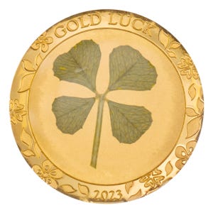 2023 1 Gram Gold Four-Leaf Clover Proof Coin