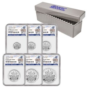 2023 Britannia Silver 6-coin Proof 70 Set with Box