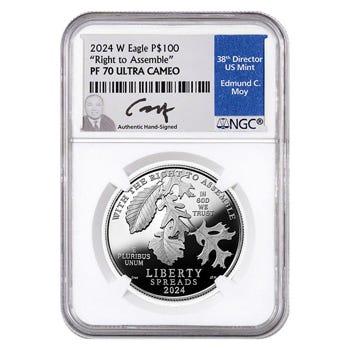 2024 Platinum American Eagle Proof 70 Coin