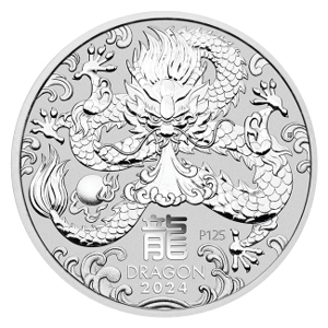 2024 1/2oz Silver Dragon Australian Lunar Series III