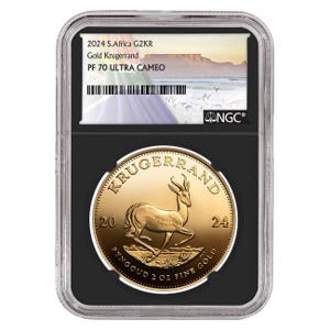 2024 2oz Gold Krugerrand Proof Coin NGC PF70