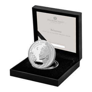 2024 1oz Silver Britannia Proof Coin w/Box & COA