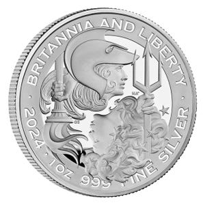 2024 1oz Silver Britannia Liberty Proof Coin