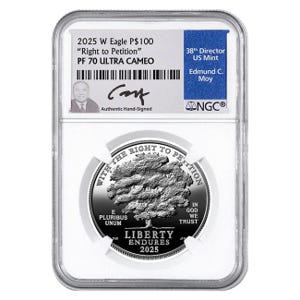 2025 Platinum American Eagle Proof 70 Coin