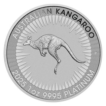 2025 1oz Platinum Kangaroo Coin
