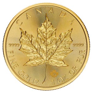 2025 1oz Gold Maple Leaf