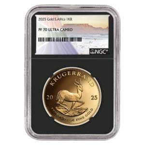 2025 1oz Gold Krugerrand NGC PF70