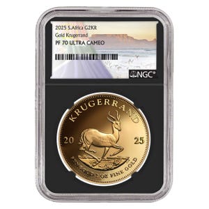 2025 2oz Gold Krugerrand NGC PF70