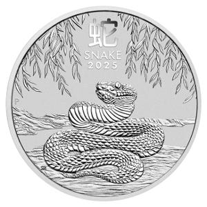 2025 1/2oz Silver Snake Australian Lunar Series III