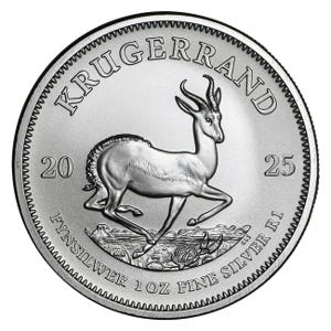 2025 1oz Silver Krugerrand Coin
