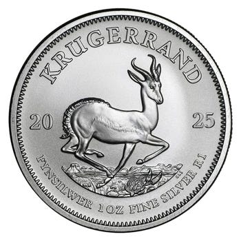 2025 1oz Silver Krugerrand Coin