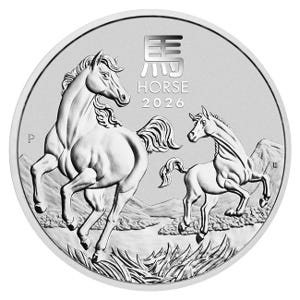 2026 5oz Silver Horse Australian Lunar Series III