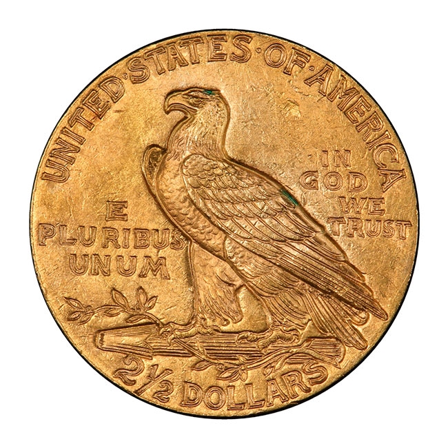 1929 $2.50 Indian Gold Quarter Eagle PCGS MS63