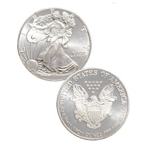 1/2 oz Silver Walking Liberty Round