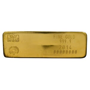 400 oz Gold Bar (Storage Only)