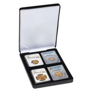 4 PIECE GOLD TYPE SET MS63