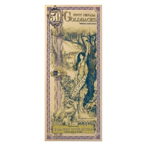 50 Nevada Goldback - Aurum Gold Foil Note (24k)