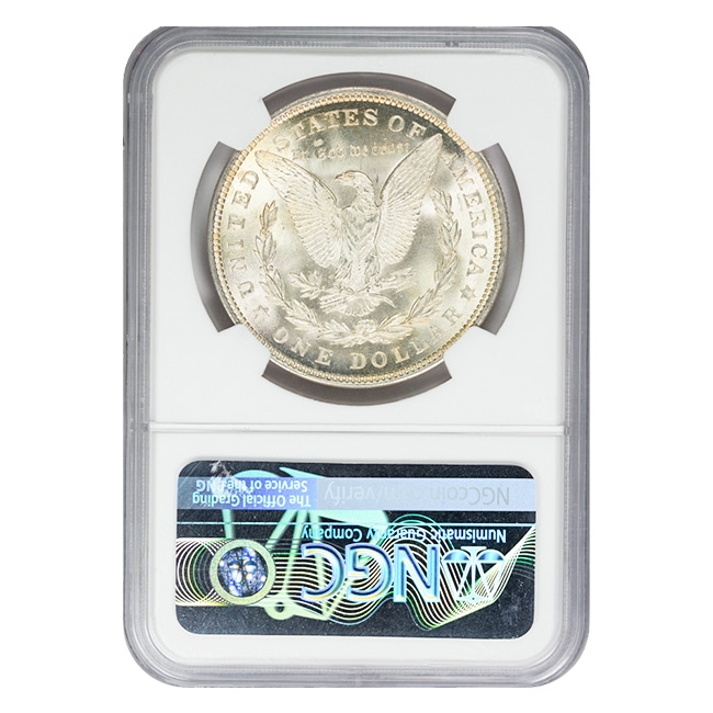 1921年 Morgan Dollar 未流通大型銀貨トーン❗️NGC認証 1921 MORGAN SILVER DOLLAR - ONE OF A KIND - MAJOR - MINT