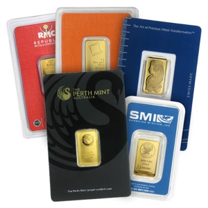 5 gram 24 Karat Gold Bar (Hallmark Varies)