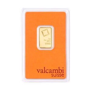 5 gram Gold Valcambi Bar