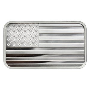 5 oz Silver Flag Bar