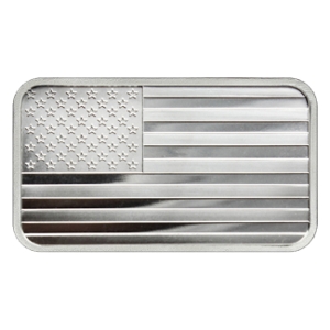 5 oz Silver Flag Bar