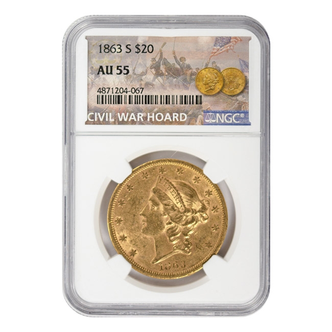 $20 Liberty Gold AU-55 Coin | U.S. Gold Bureau