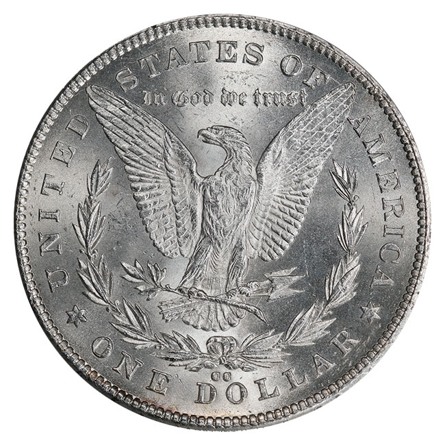 1878-CC $1 Morgan Silver Dollar - NGC MS62