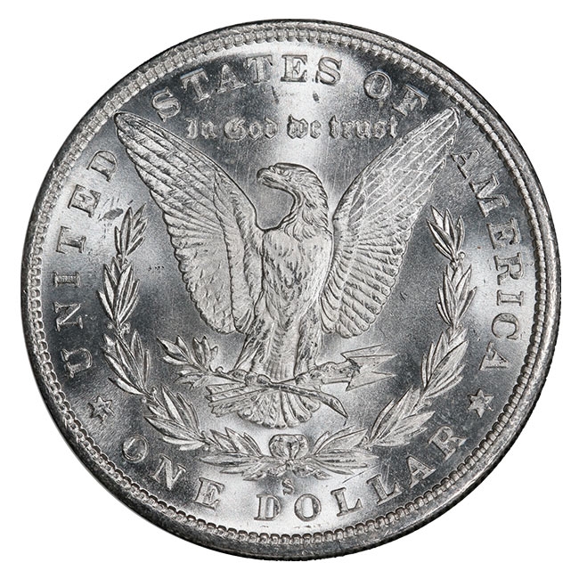 PCGS MS67 | 1880-S Morgan Silver Dollar | Wholesale Coins