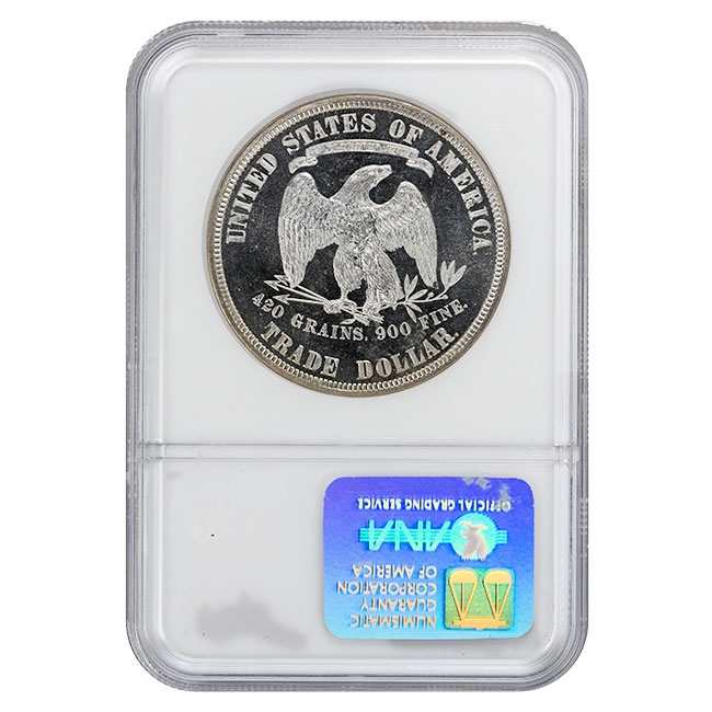 1883 $1 Silver Trade Dollar Cameo NGC PF67