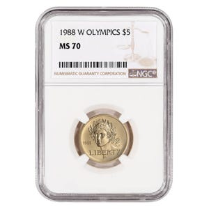 1988 $5 Seoul Olympiad MS70