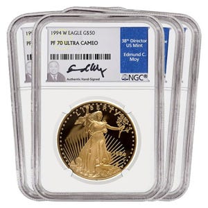 1994 Gold American Eagle SET PF70