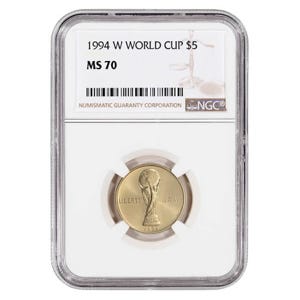 1994 $5 World Cup Tournament MS70