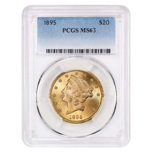 1895 $20 Liberty Gold Double Eagle MS63 PCGS