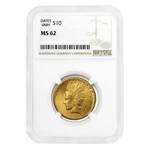 $10 Indian MS62